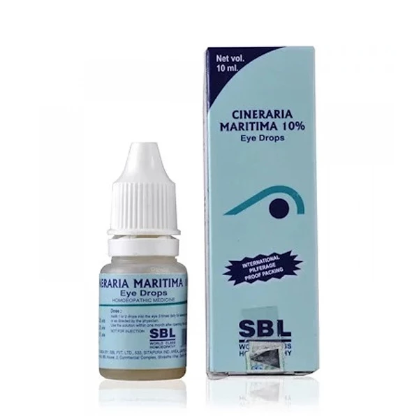 SBL Homeopathy Cineraria Maritima Eye Drop, 10 ml-1.webp